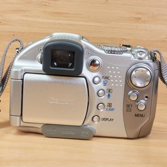 Canon PowerShot S1 IS 3.2MP Digital Camera with 10x Optical Zoom / Tested - Picture 5 of 8